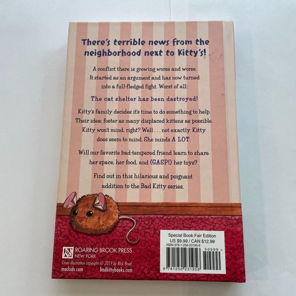 Bad Kitty: Kitten Trouble [Nick Bruel] Like NEW Hardcover - Picture 2 of 7